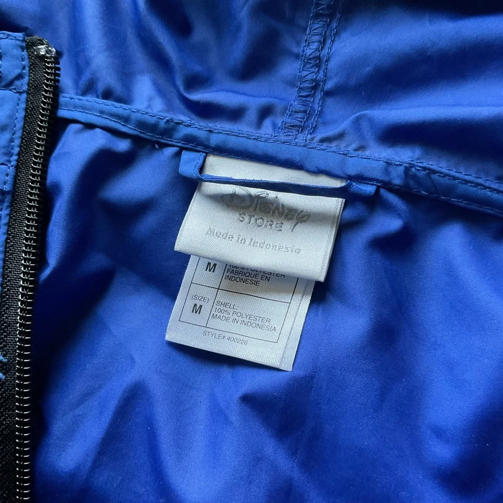Disney 1/2 Zip‎ Pullover Hooded Lightweight Jacket